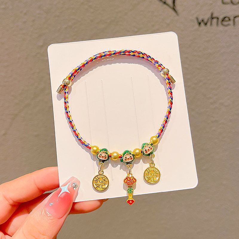 Boat Festival Carrying Strap Colorful Rope Wind Hand-woven Bracelet