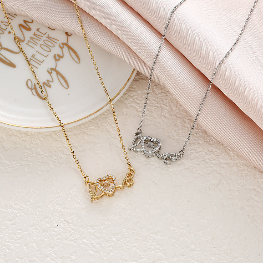 Elegance Flexible Clavicle Chain Female Stylish Simple Necklace