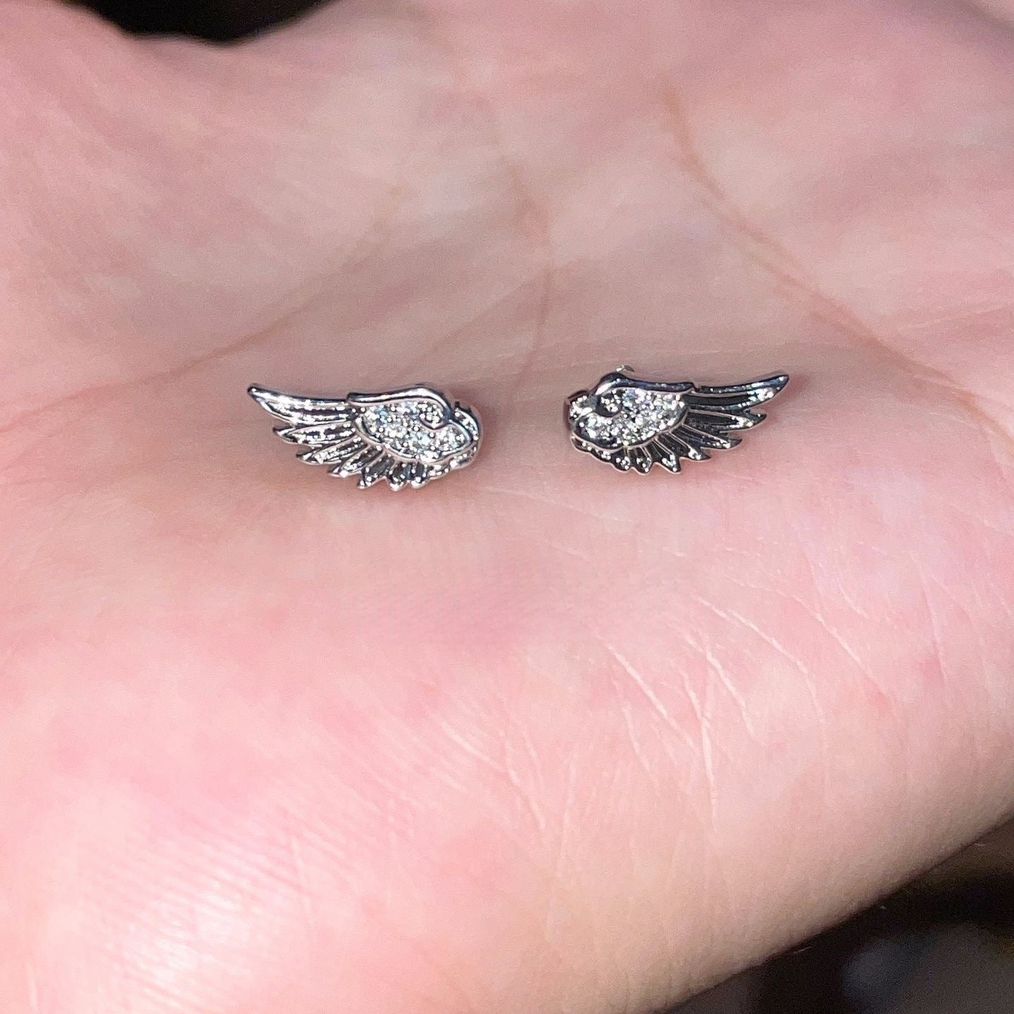 Wings Unique Personality Ear Bone High-grade Design Sweet Cool Stud Earrings