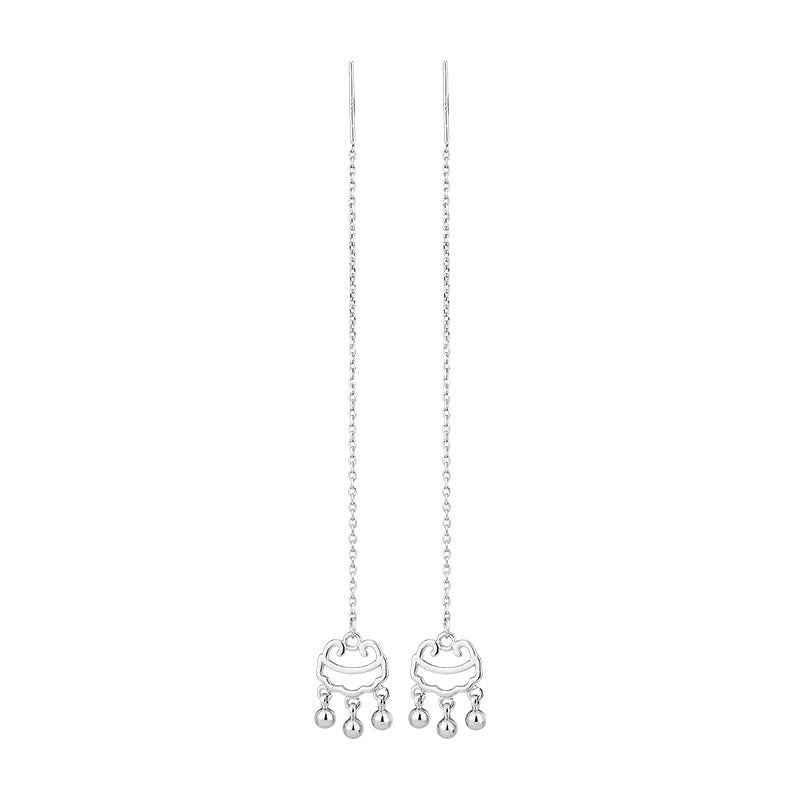 Women's Longevity Lock Elegant Safety Trendy Long Slim Fit Ear Line