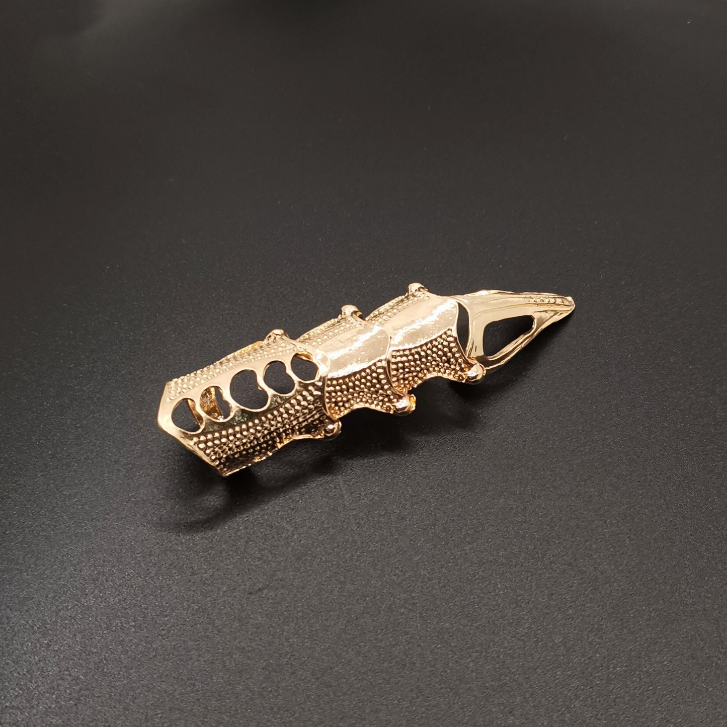 Retro Punk Cool Spire Length Knuckle Rings