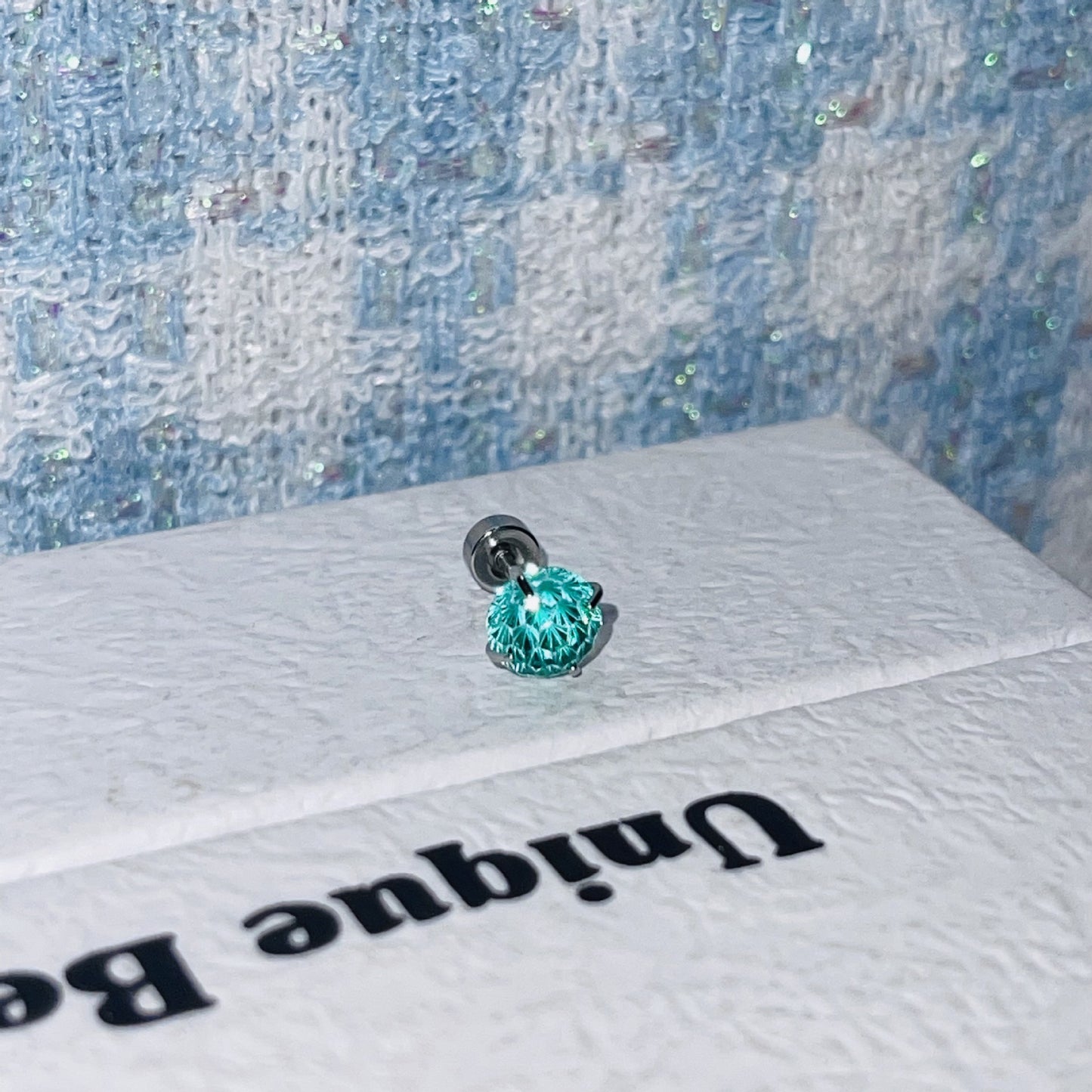 Steel Ear Bone Series Collection Clip Flash Earrings