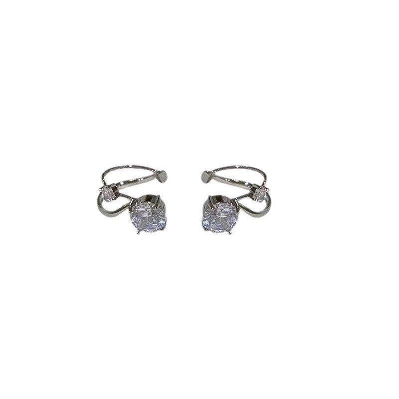 Line Sense Ear Clip Female Niche Earrings