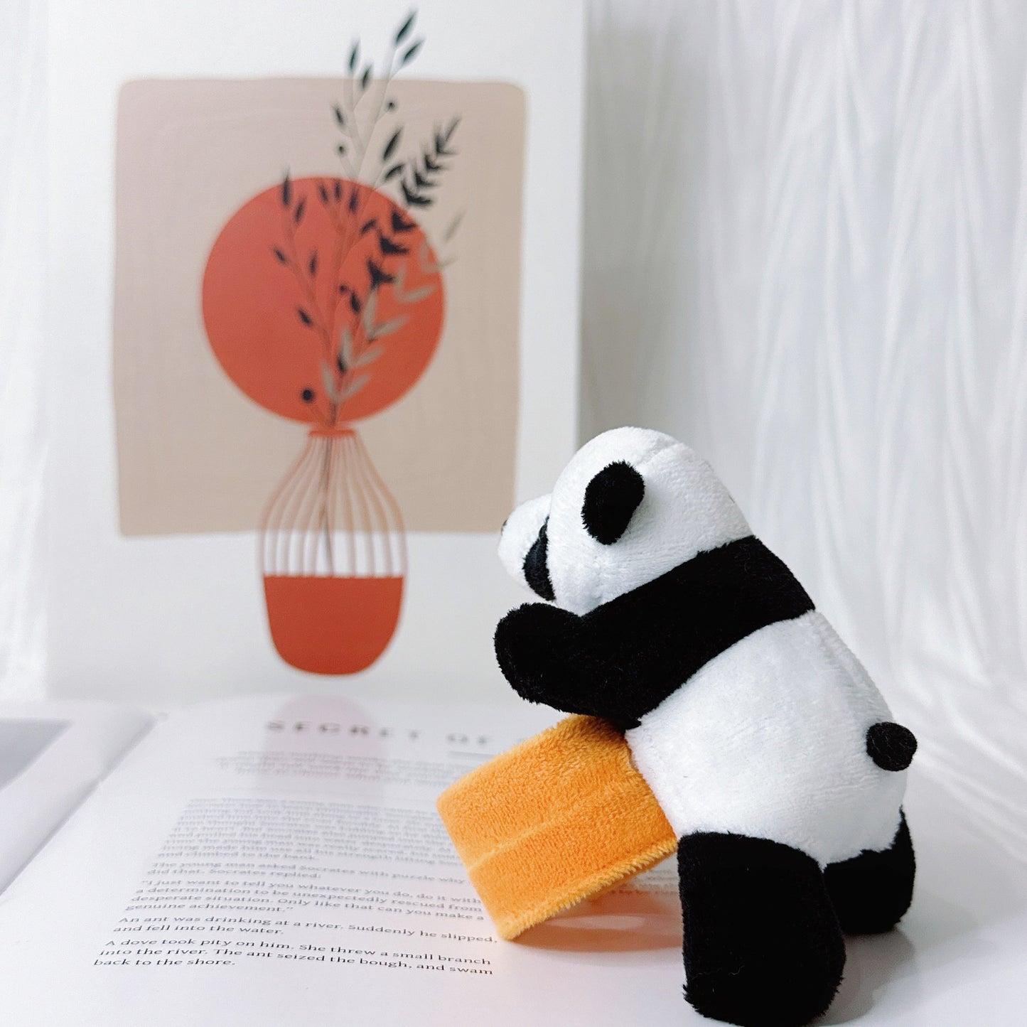 Cute Doll Plush Toys Decorations Sichuan Tourist Souvenir Cartoon Lying Bracelets