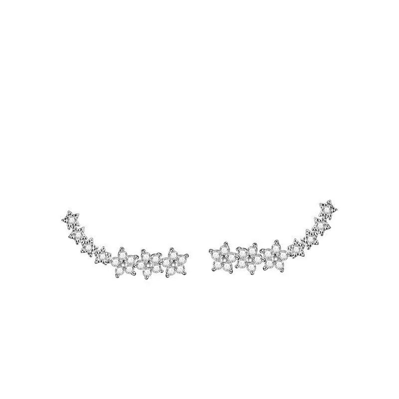 Design Sweet Temperament Starry With Diamonds High-grade Stud Earrings