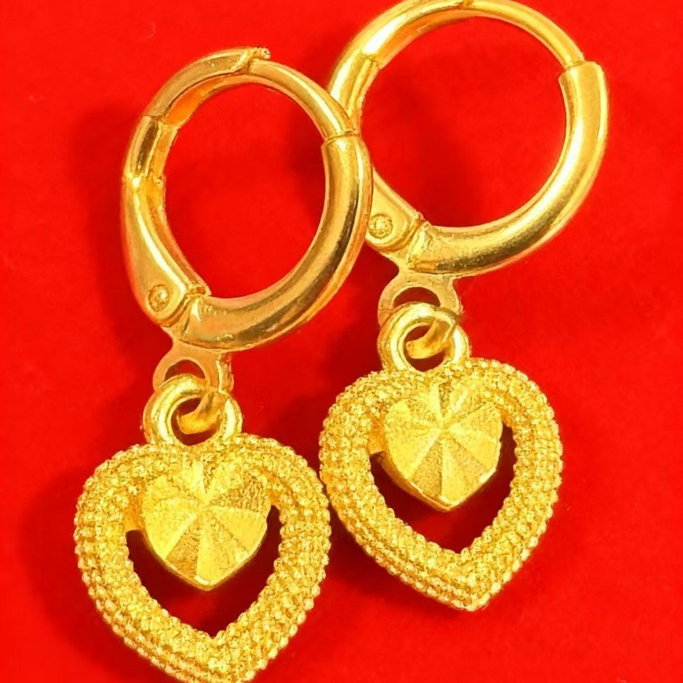 Women's Alluvial Gold Fashion Water Drop Ear Rings