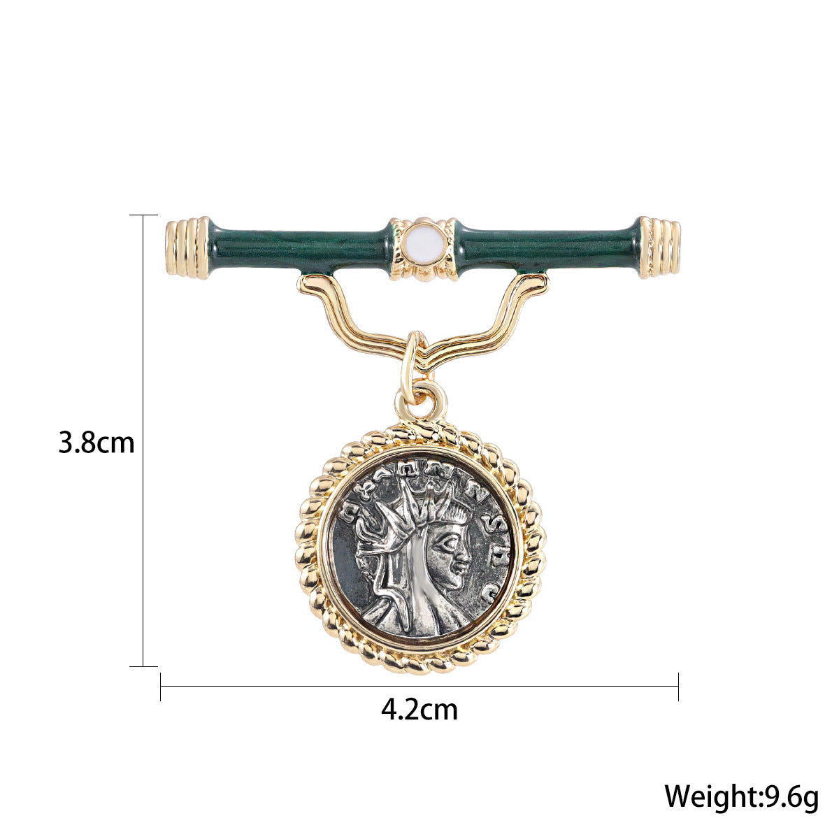 Men's Personalized Retro Animal Brooch Diamond Cartoon Lion Brooches