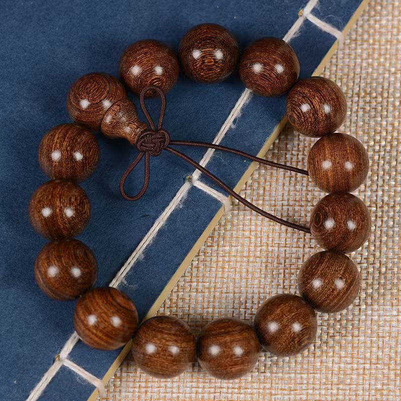 Sandalwood Beads Natural Wooden Cultural Artifact Silkwood Crafts Stall Bracelet