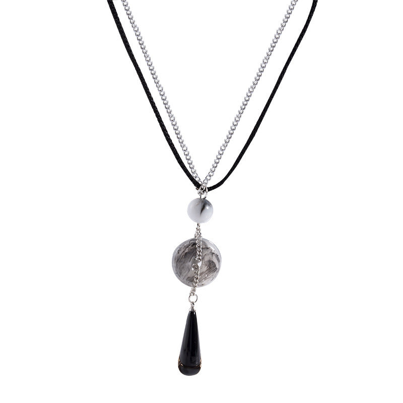 Women's Chinese Zen Ethnic Style Butterfly High-grade Retro Necklace