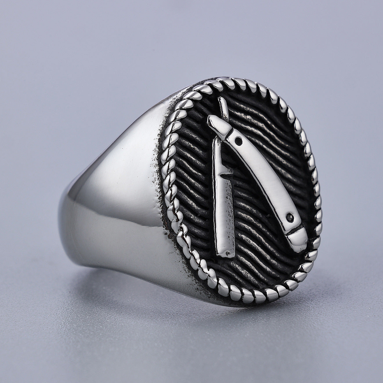 Attractive Stylish Creative Personality Best-selling Razor Rings