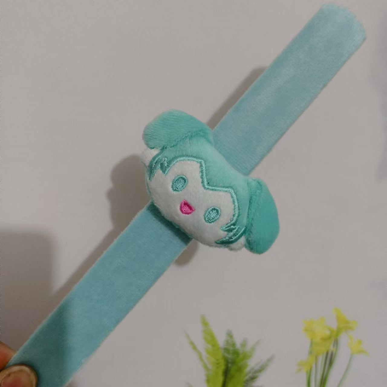 Children's Plush Holiday Gifts Present Wrist Strap Bracelet