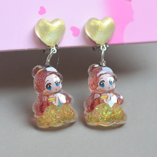 Versatile Graceful Children's Princess Mermaid Tail Rings