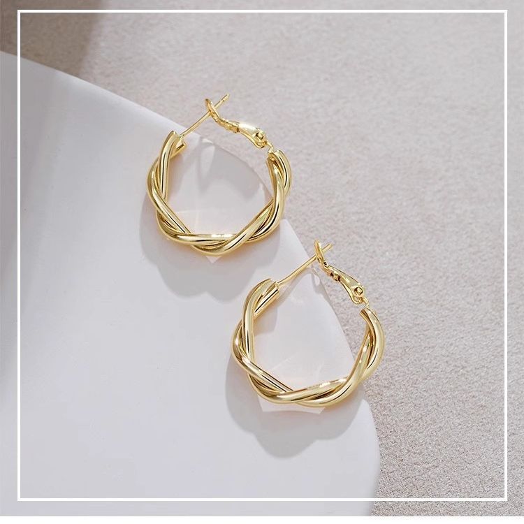 Women's Style Design Sense Golden Circle Vintage Rings