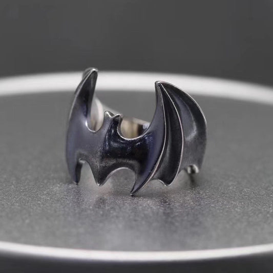 Women's & Men's Personality Lucky Bat Retro Hip Hop Rings