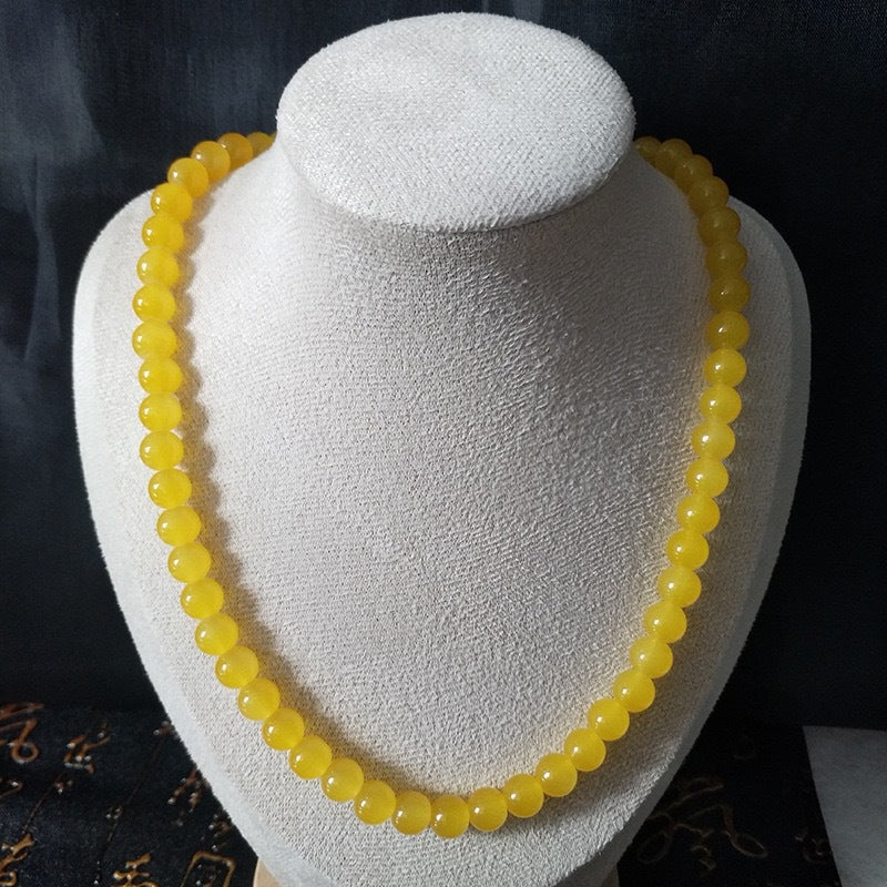 New Women's Luxury Jasper Color Elegant Necklace