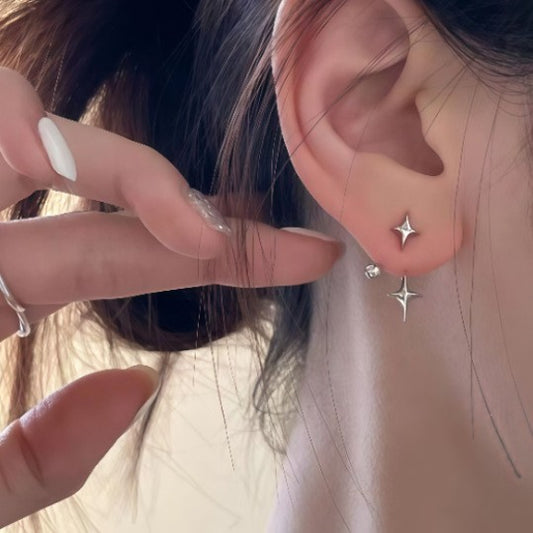 Women's Light Luxury High Sense Personalized Minority Ear Earrings
