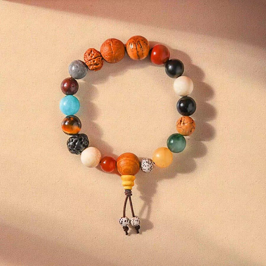 Women's & Men's Third Generation Wooden Beaded Bodhi Rosary Bracelets