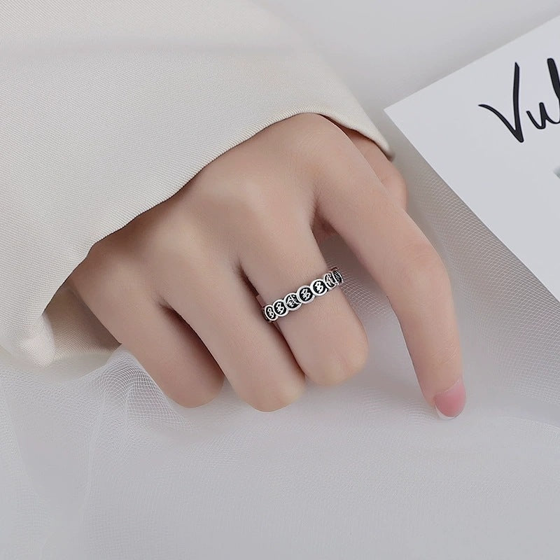 Women's Geometric Fashion Twisted Open-end Personality Hip Rings