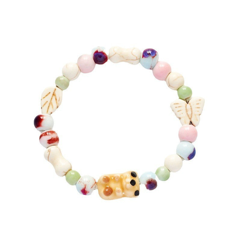 Jewelry Cute Bear Female Gift Live Bracelets