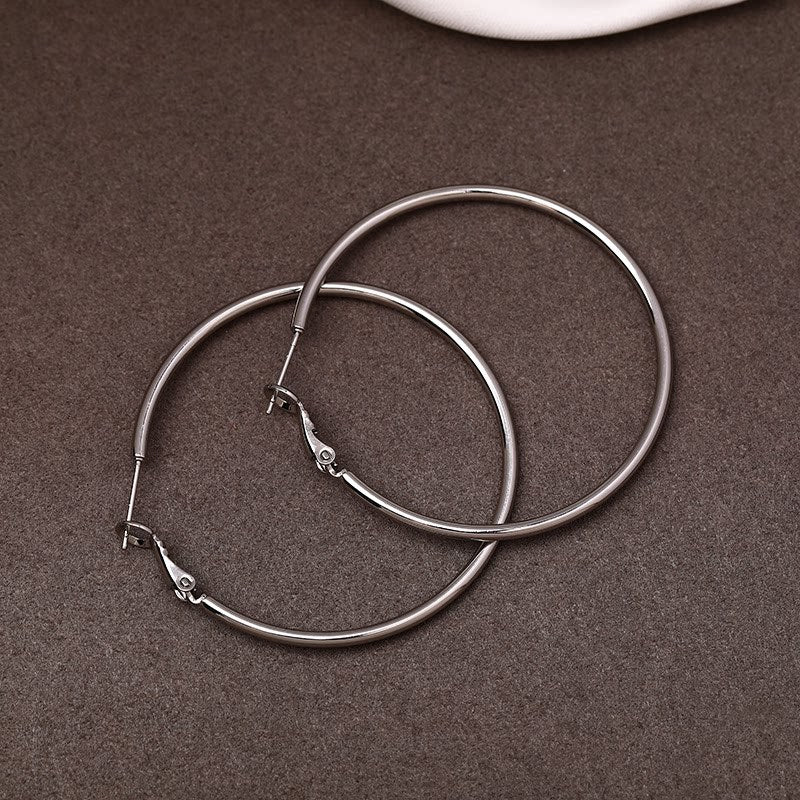 Simple Clip Exaggerated Design Elegant Wild Special Interest Light Luxury Ear Buckle