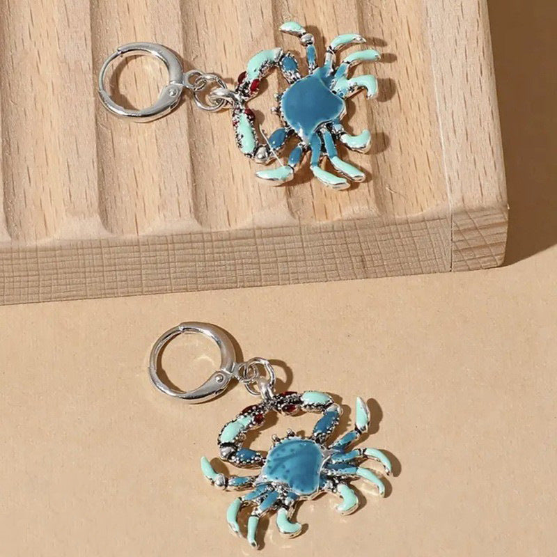 Style Dripping Crab Female Fashion Creative Rings