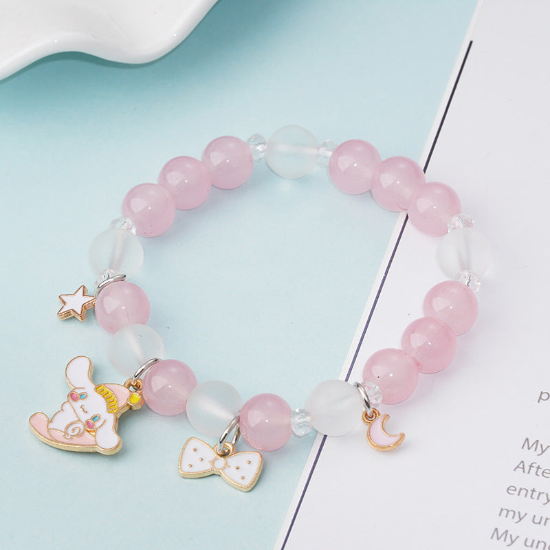 Korean Style Graceful Cute Crystal String Bracelet
