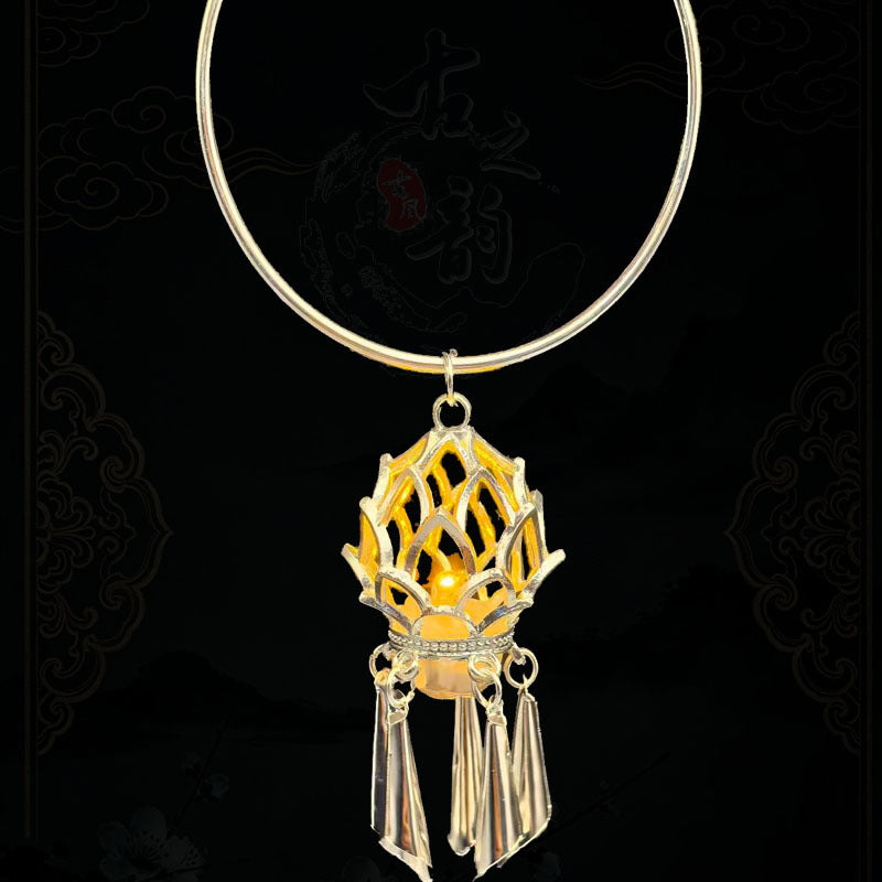 Chinese Ancient Rhyme National Style Luminous Exquisite With Light Antique Bracelets