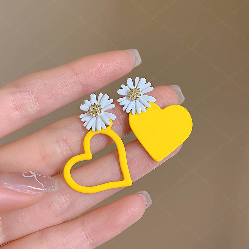 Note Sier Needle Acrylic Stars Summer Earrings