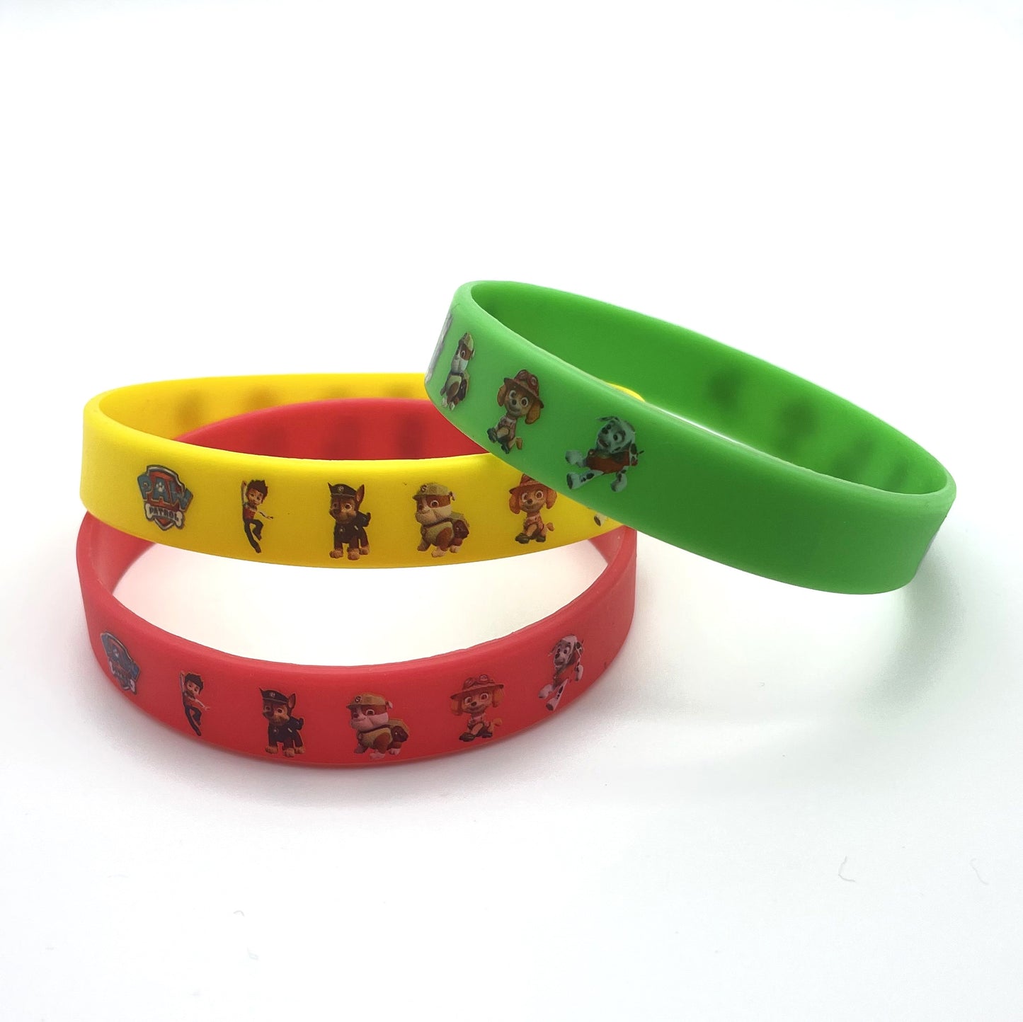 Children's Paw Patrol Silicone Color Printing Luminous Bracelet