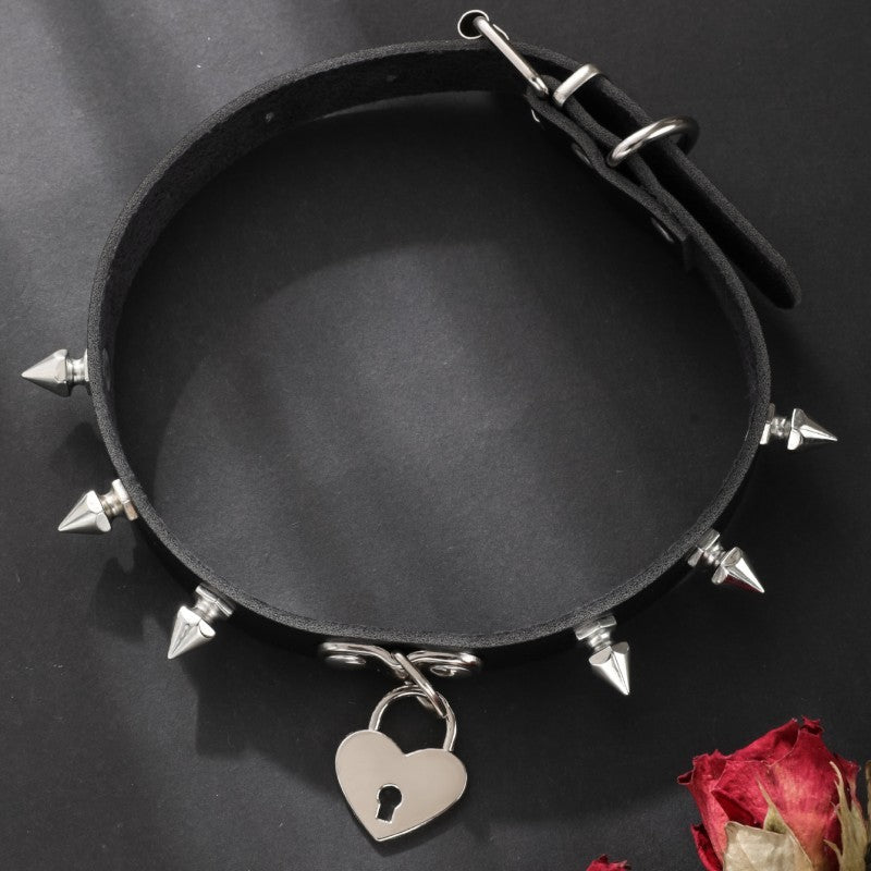 Dark Style Personality Skull Spider Collar Necklaces