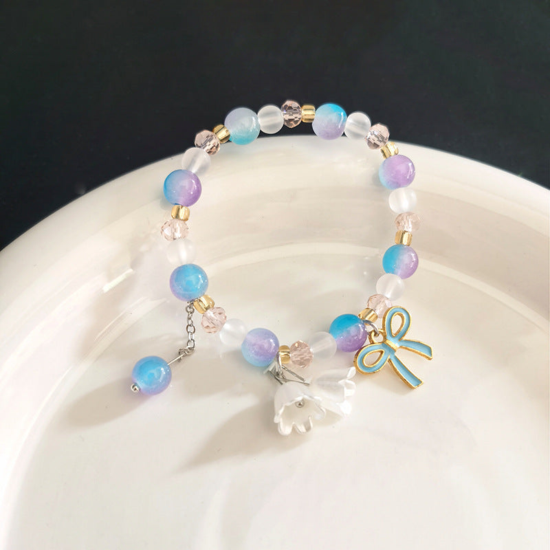 Style Lucky Fortune Handmade Beaded Female Girlfriends Bracelet