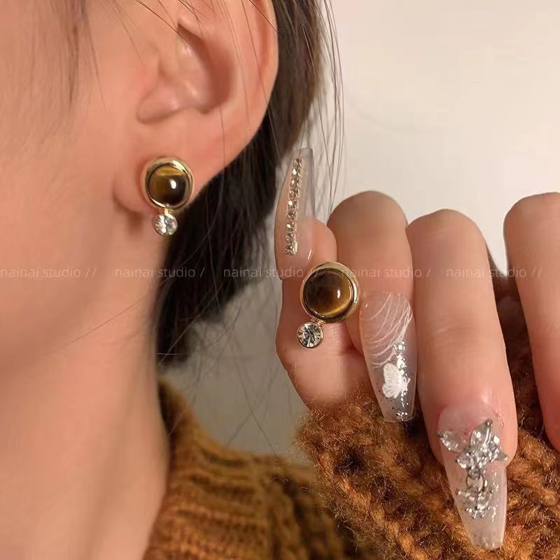 Women's Elegant Korean High-grade Sweet Metal Alloy Earrings