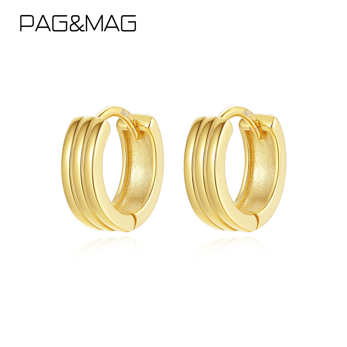 Simple Clip Sier Female Niche Graceful Ear Buckle