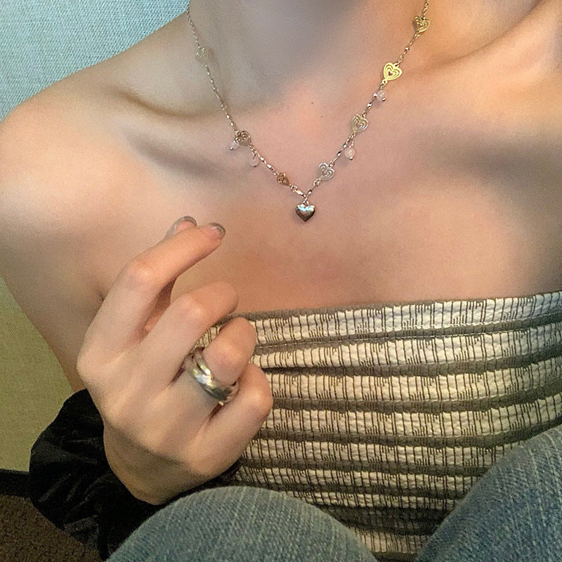Minority Design Love Female Sweet Cool Hip Hop Hot Advanced Necklace