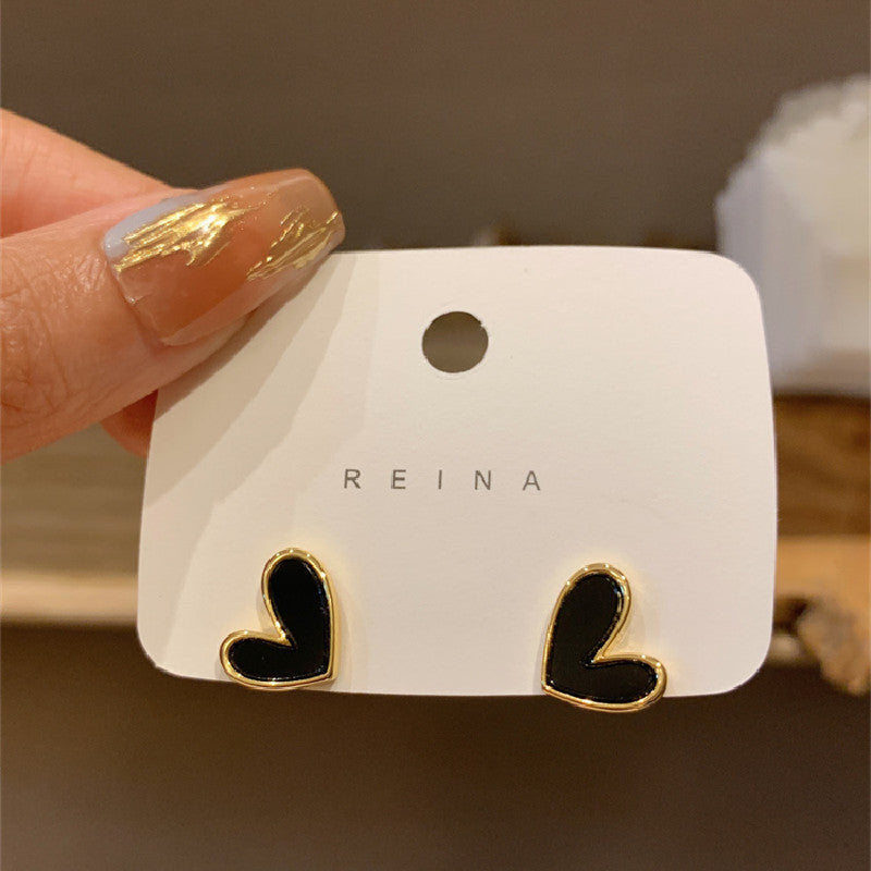 Special Offer Elegant Heart Niche Design Earrings