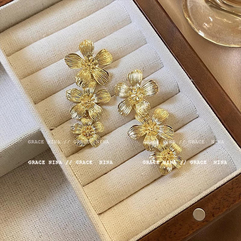 Needle Small Fresh Flower Female Temperament High Sense Rings