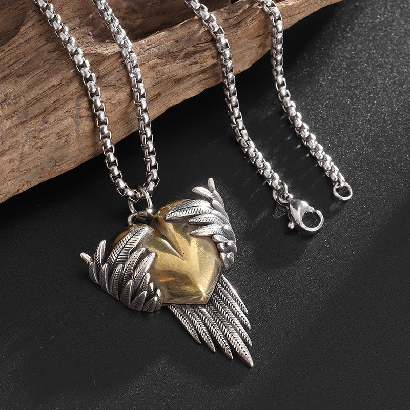 Punk Star Bone Saturn Halo Hipster With Personality Fashion Skull Pendants