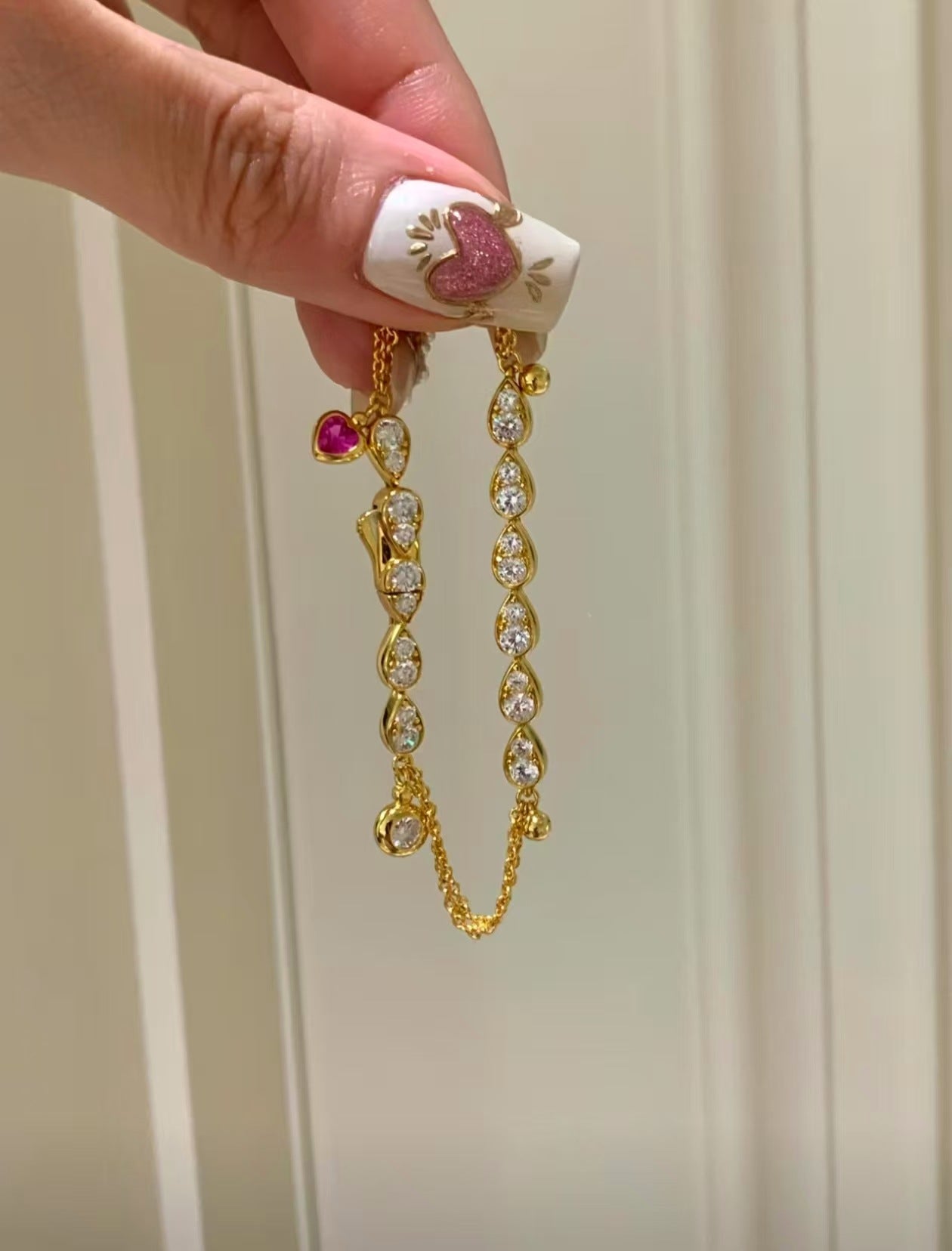 Water Drop Bubble Heart Advanced Light Bracelets