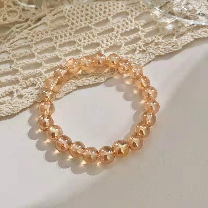 Scratch Micro Glass Bead Beads High-grade Bracelet