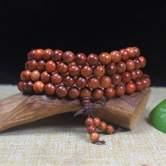 Women's & Men's Long-term Rosewood Rosary Wooden Bracelet