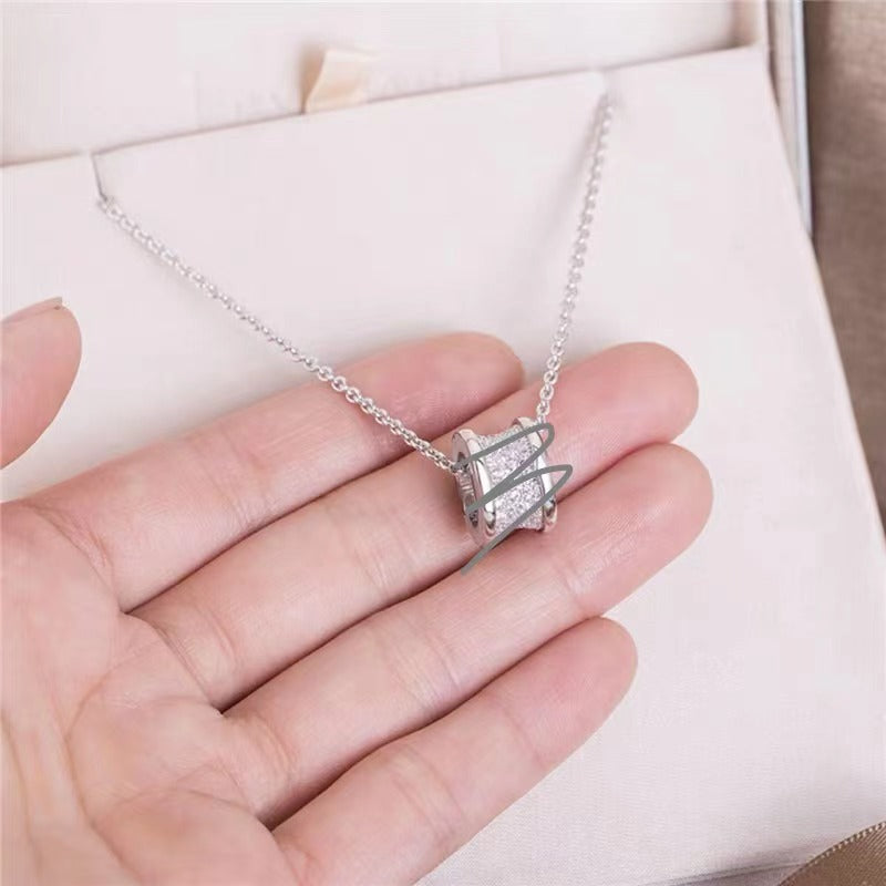 High Quality Big Small Waist Spring Rose Gold Necklaces