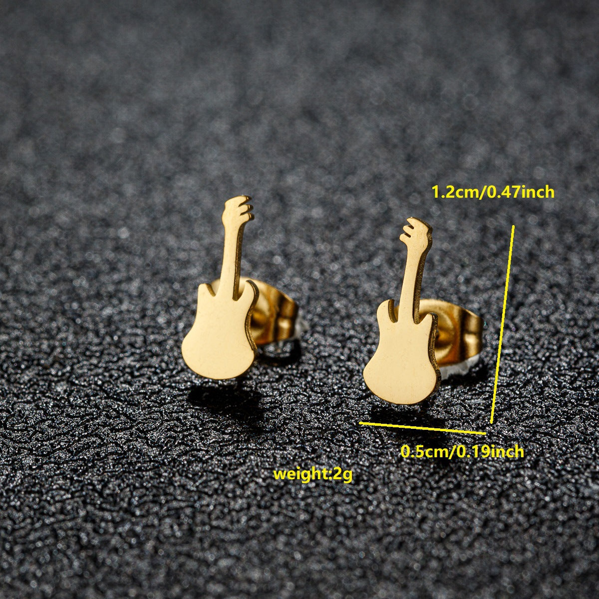 Small Animal Cat Plaid Bird Ear Geometry Stud Earrings