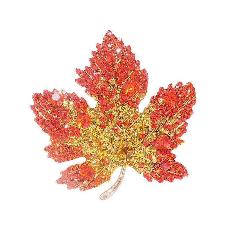 Golden Pearl Corsage Wheat Brooch Female High-grade Brooches