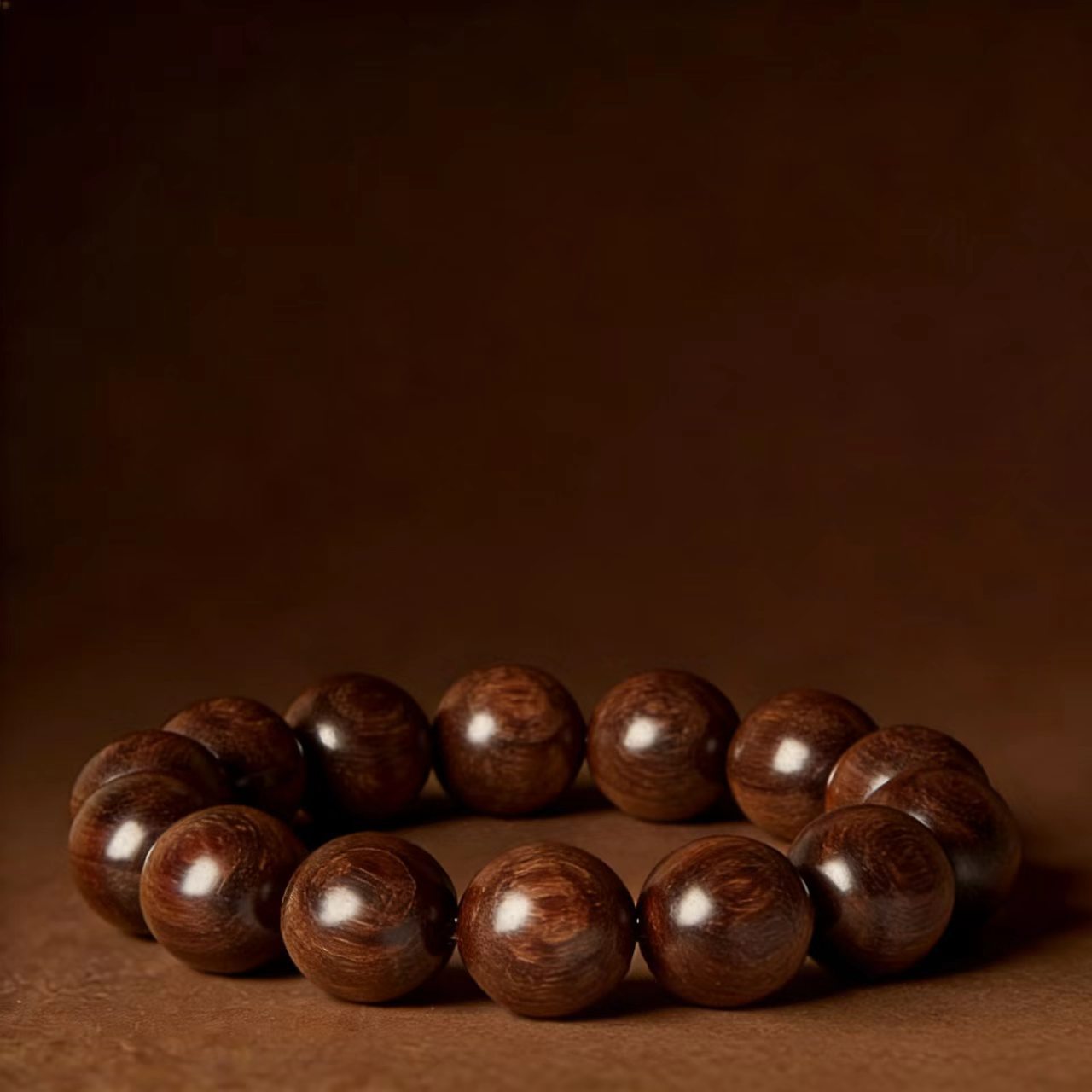 Women's & Men's Sandalwood Natural Prayer Beads Crafts Silkwood Hand Bracelet