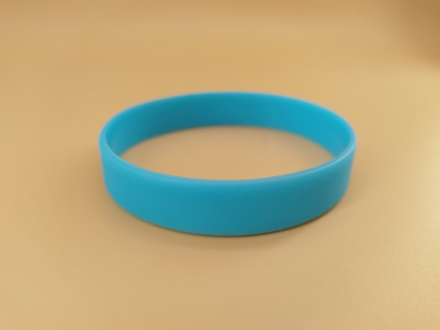 Silicone Solid Color Thermography Personality Lettering Laser Rubber Bracelets
