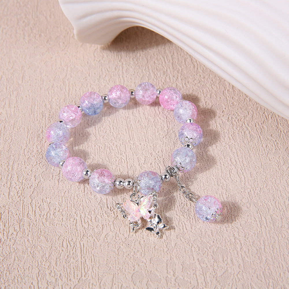 Beaded Design Hot Flower Crystal Trendy Bracelets