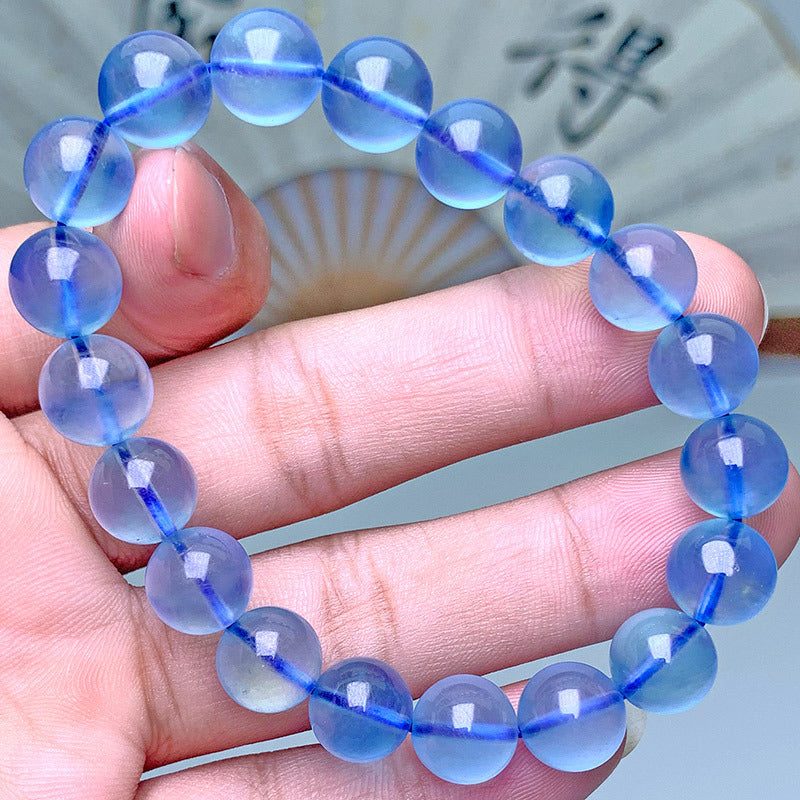 Dark Blue High Quality Ice Jadeite Bracelets