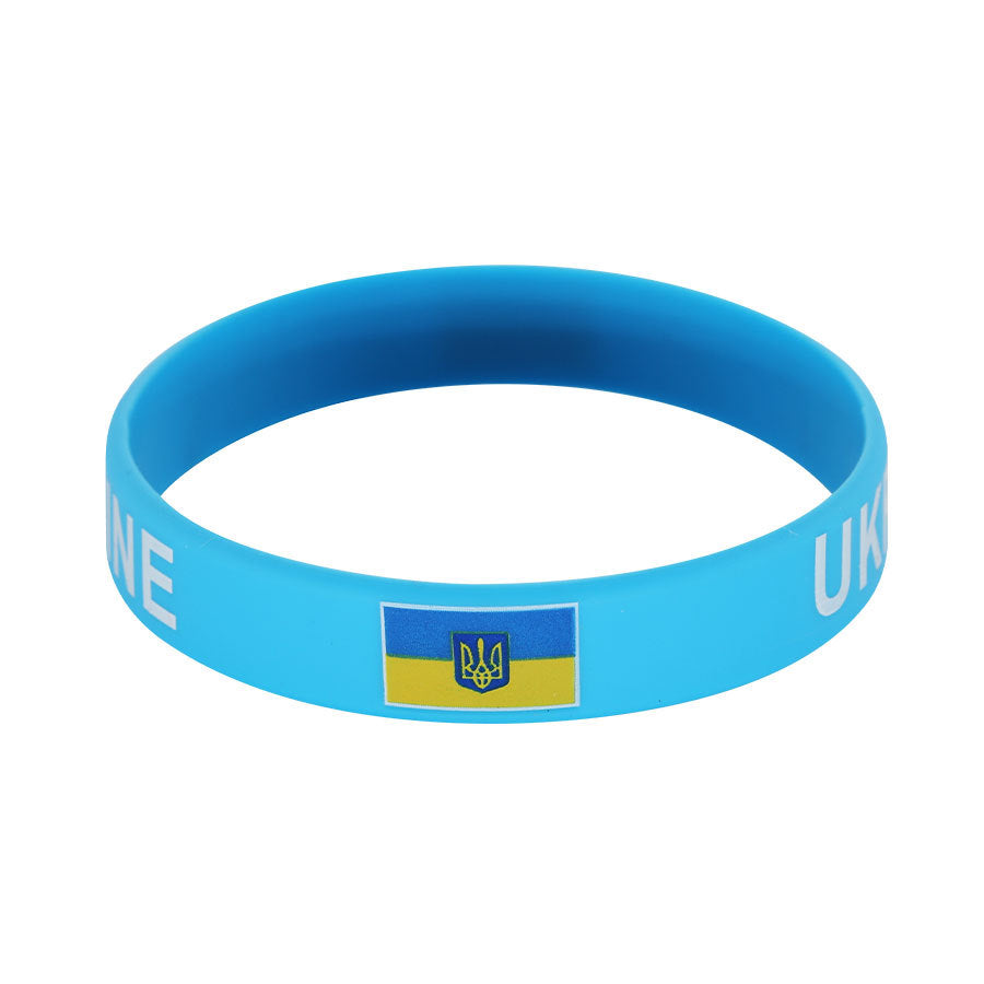 Cup Silicone National Team Canada Ink Flag Bracelets