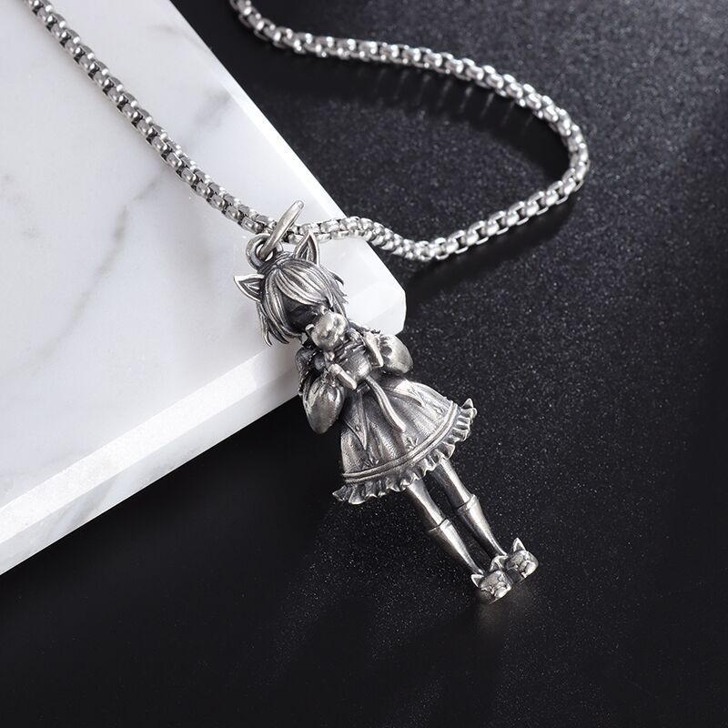 Women's & Men's Niche Angel Vintage Fashion Beauty Sweaters Necklaces