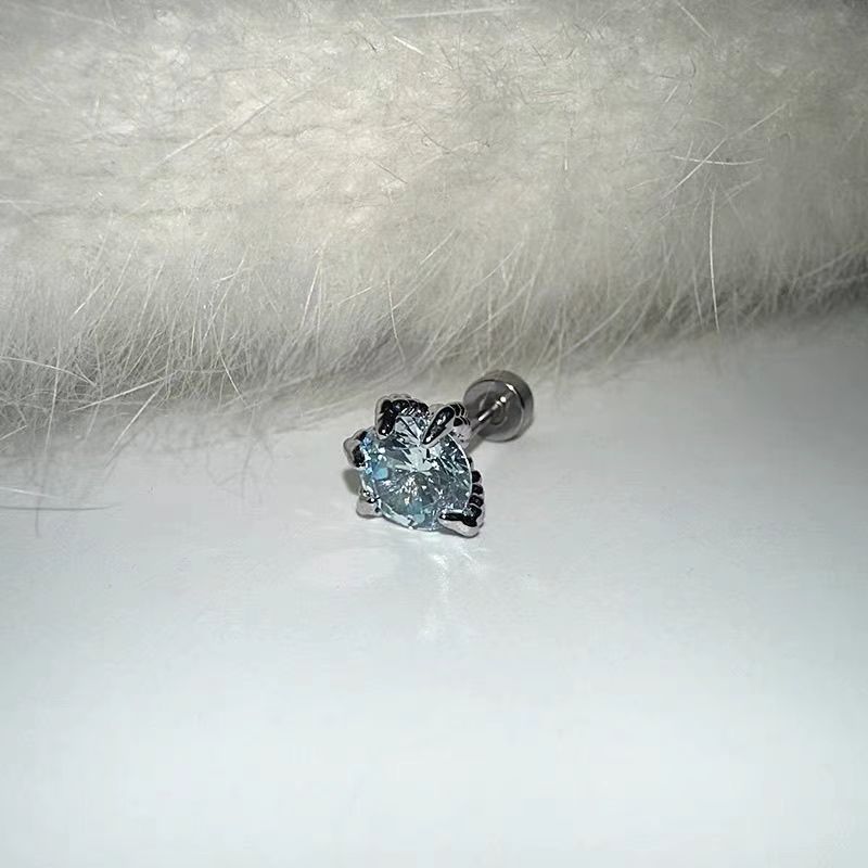 Ear Bone Clip High-grade Atmosphere Full Stud Earrings